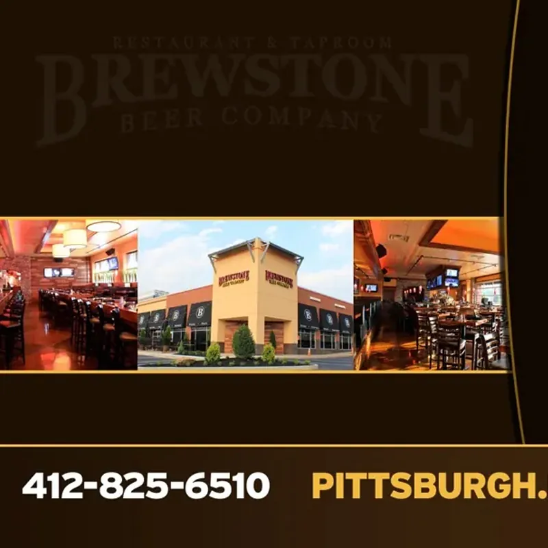 Brewstone happy hour card