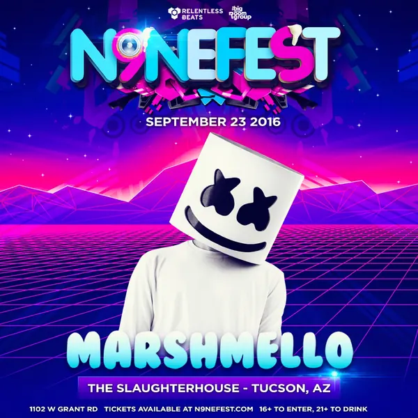 Ninefest 2016 Marshmello announcement