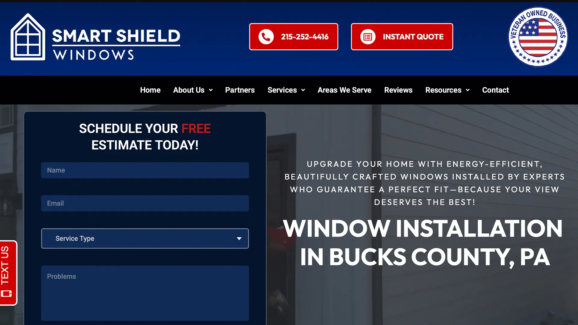 Smart Shield Windows website